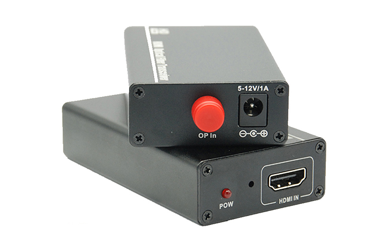 HDMI光纖延長器如何連接？