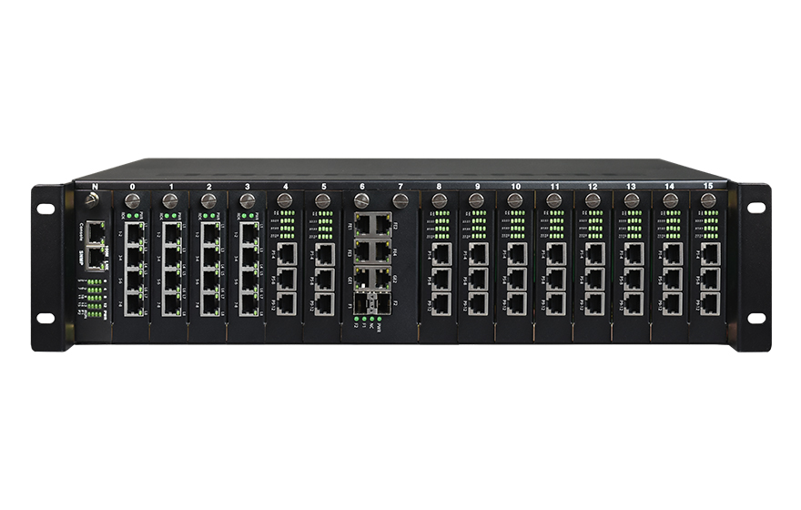 飛暢科技-多業(yè)務(wù)帶 物理隔離以太網(wǎng)（2U機框，19英寸， 1+1光備份）光端機