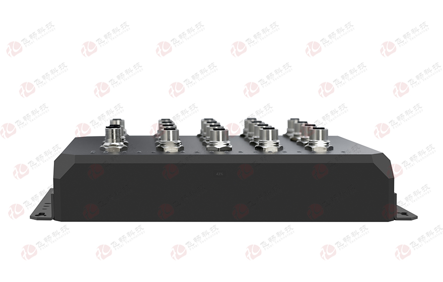 飛暢科技-M12接口 8路串口+2路CAN 服務器 (帶WEB與SNMP網(wǎng)管，MQTT)